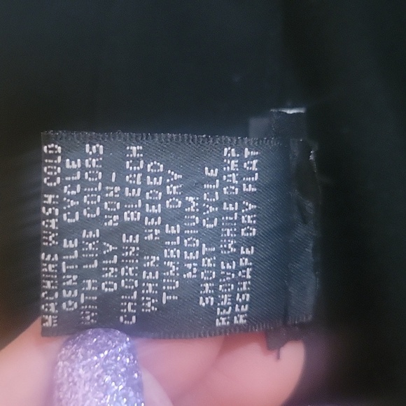 INC Stretchy, Black and White Button Down Blouse with Colar, Size: S - Picture 4 of 9